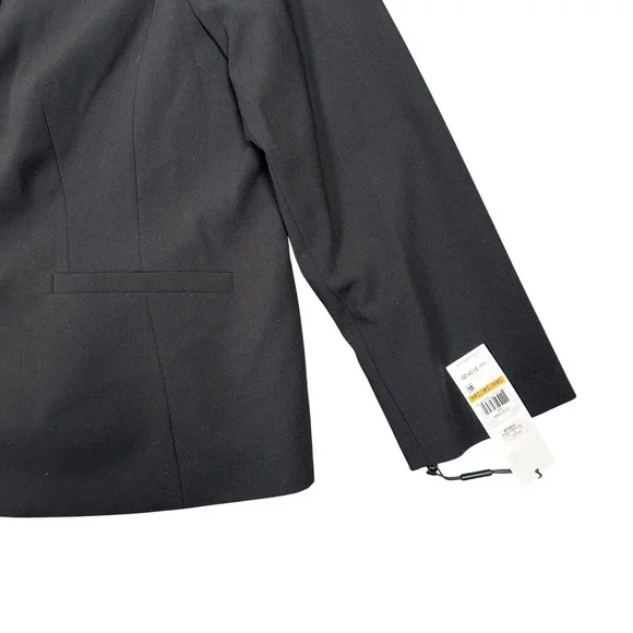 Calvin Klein Womens Black Button Professional Suit Blazer Jacket Plus 24W NWT - Picture 5 of 12
